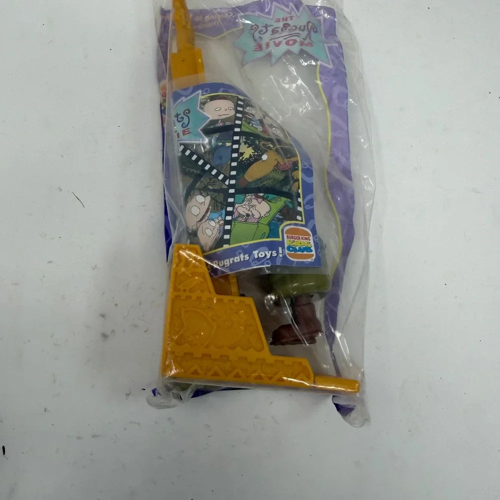 Vintage 1998 Burger King The Rugrats Movie Chuckie Finster Kids Club Toy Sealed